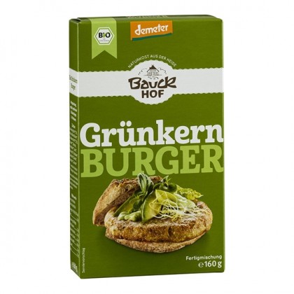 Bauck Hof - Grønn burgermiks - 160 g
