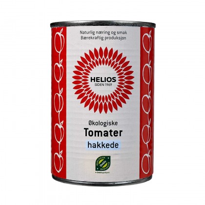 Helios - Tomater Hakkede Økologisk - 400 g