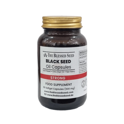 Black Seed Sterk - Nigella Sativa - 90 kapsler x 500mg