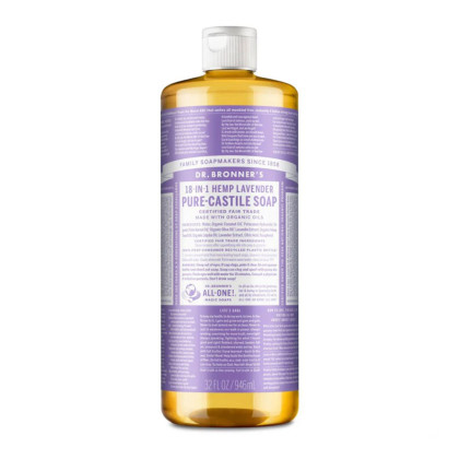 Dr Bronner lavendel såpe 945 ml
