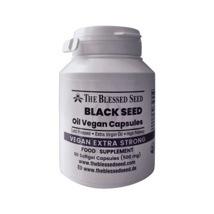 Black Seed - Ekstra Sterk - Nigella Sativa - 90 kapsler x 500mg
