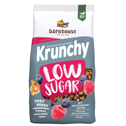 Økologisk Frokostblanding - Granola-Musli - Krunchy Very Berry - 375 g