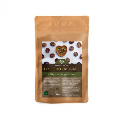 Druefrøekstrakt - Grape Seed extract - Pulver - 100g