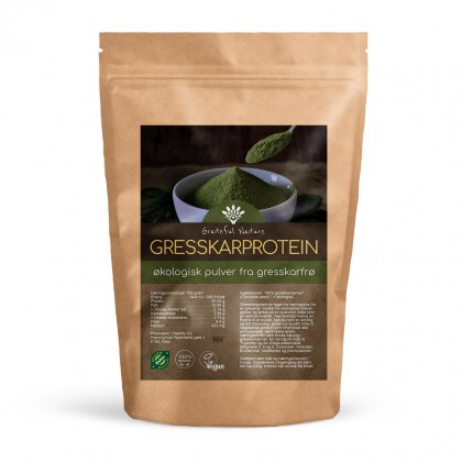 Gresskarprotein - Økologisk pulver fra gresskarfrø - 250g