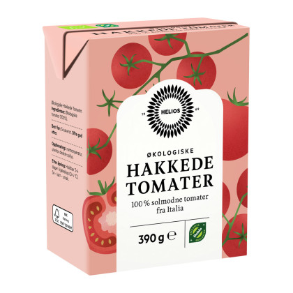 Helios - Tomater Hakkede Økologisk - 390 g