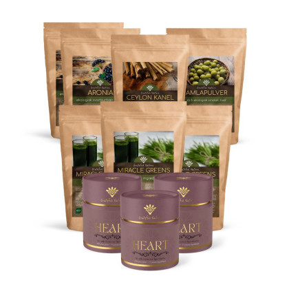 Hjertehelse totalpakke - Få maksimal effekt - Spar 30%
