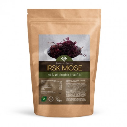 Irsk mose (Irish Moss) - Rå - Økologisk - 125 g