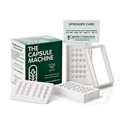 Kapselmaskin størrelse 00 - ca 735mg per kapsel