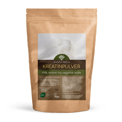 Kreatin monohydrat pulver - Vegansk - 500g