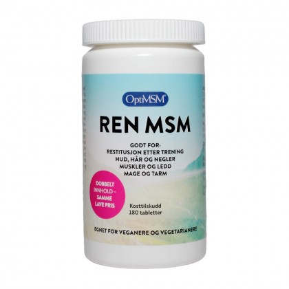 Ren MSM - 180 tabletter