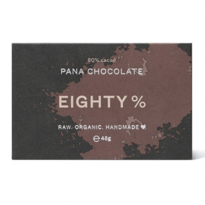Pana Råkakao sjokolade - Eighty % - 45 g
