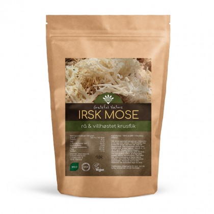 Irsk mose (Sea Moss) - Rå - Ekslusiv Villhøstet - 250 g