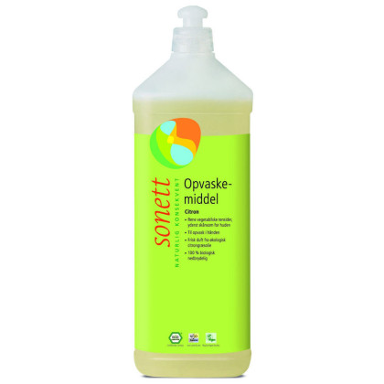 Oppvaskmiddel - sitron - 1 liter - Sonett