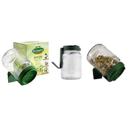 Spireglass med dreneringslokk   Biosnacky