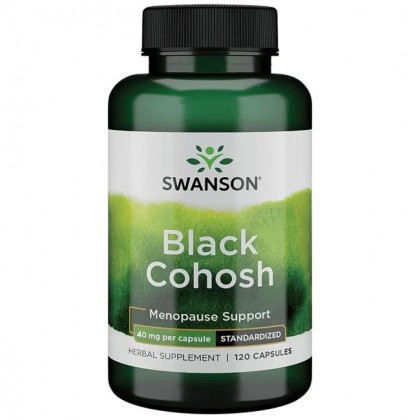 Svart Cohosh - standardisert - 40 mg a 120 kapsler