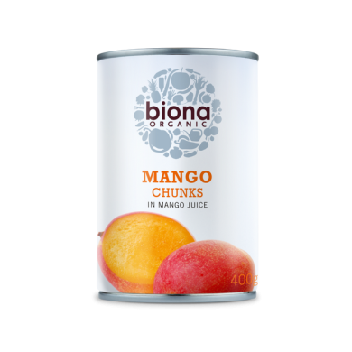 Mangobiter i mangojuice - Biona - 400 g