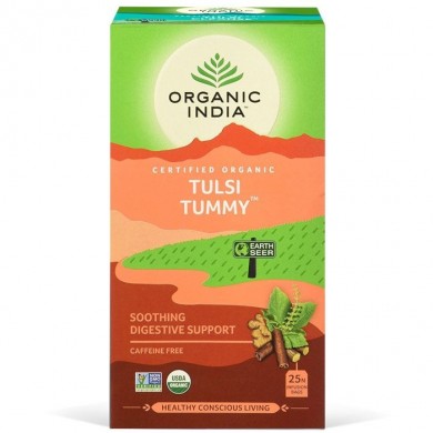 Tulsi Tummy - fordøyelses té fra Organic India