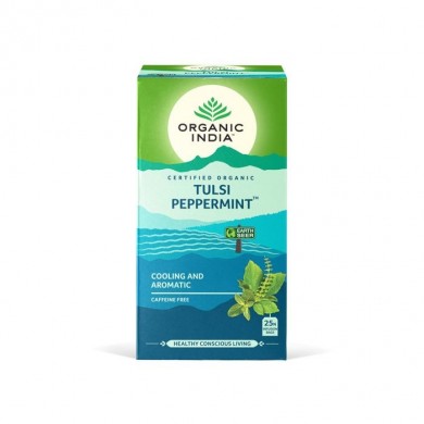Tulsi Peppermynte té fra Organic India