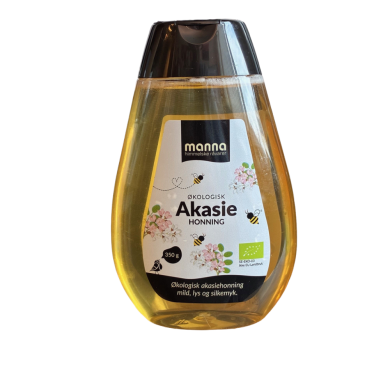 Akasiehonning - 350g - Økologisk - Manna