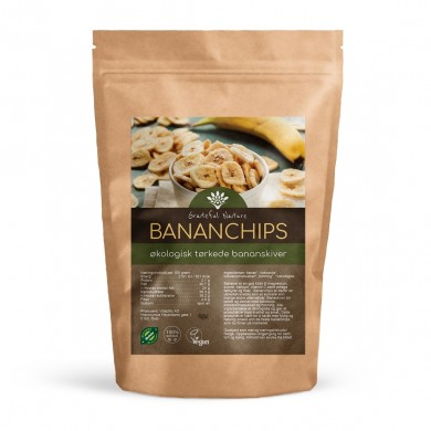 Banan Chips - Rå - Økologisk