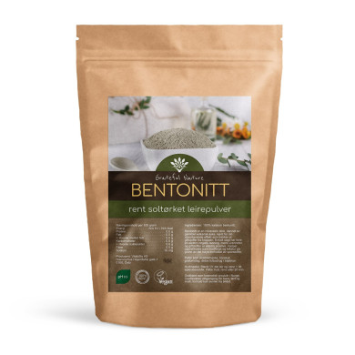 Bentonittleire - Clay - Rensende helsebringende mineralleire