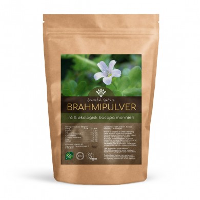 Brahmi Pulver - Bacopa monnieri - Rå - Økologisk - 250 g