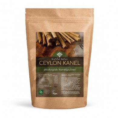 Kanelpulver - Ceylon cinnamon - Økologisk - 250 g
