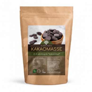 Kakaomasse - Økologisk - Wafers (biter)