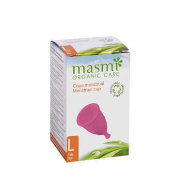 Masmi Menstruasjonskopp - BPA fri - Størrelse L