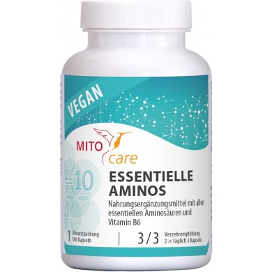MITOCare Essensielle aminosyrer - 180 kapsler
