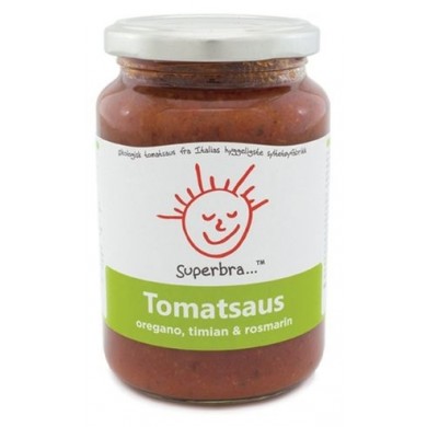 Superbra - Tomatsaus med oregano, timian og rosmarin - 390 g