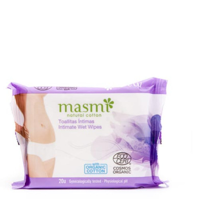 Masmi Intim wipes - Økologisk bomull