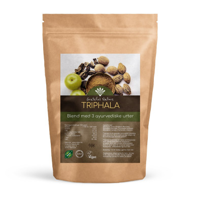 Triphala - Ayurvedisk pulver - Økogisk - 250g
