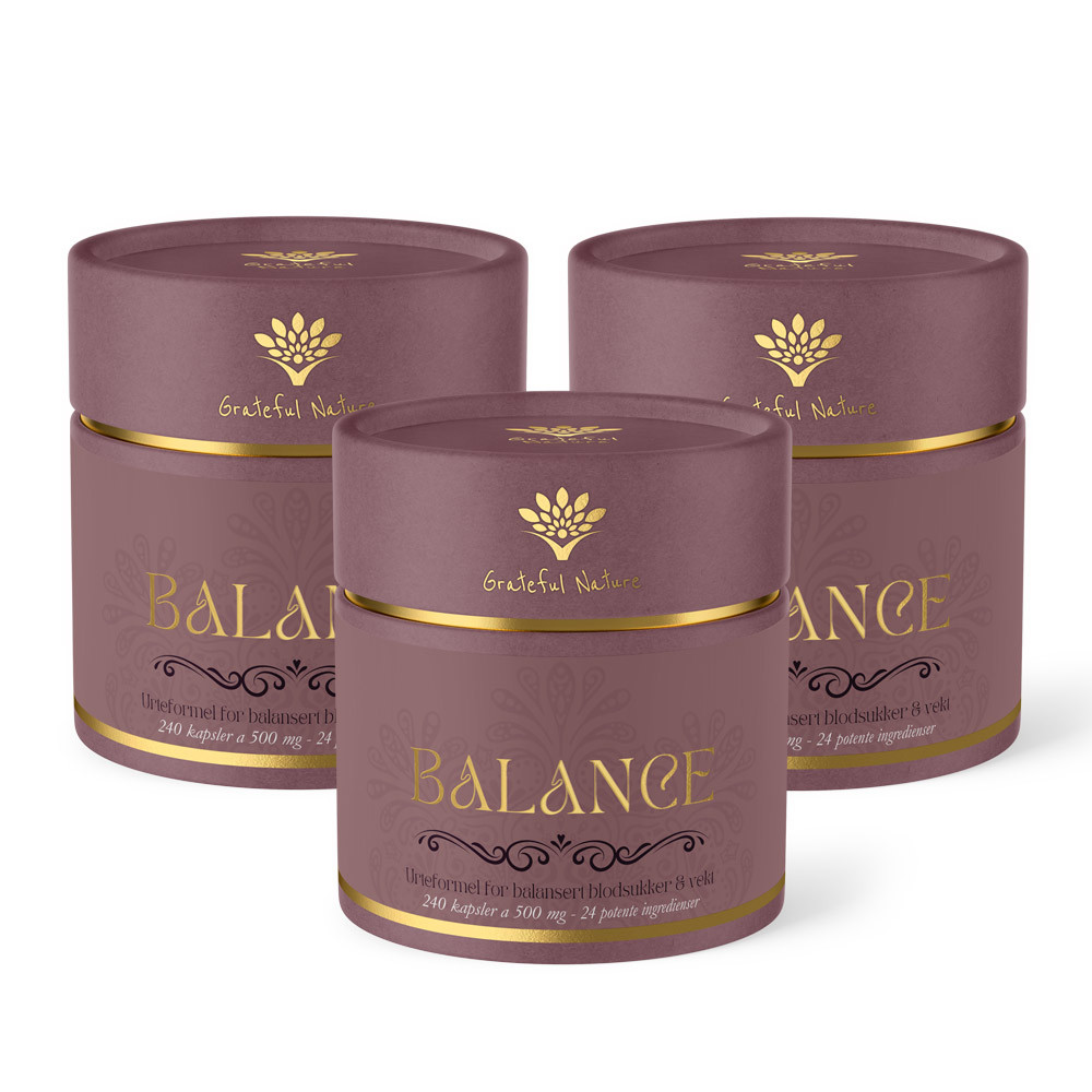 Abonnement 3 mnd - Balance - Urteformel -  240 kapsler